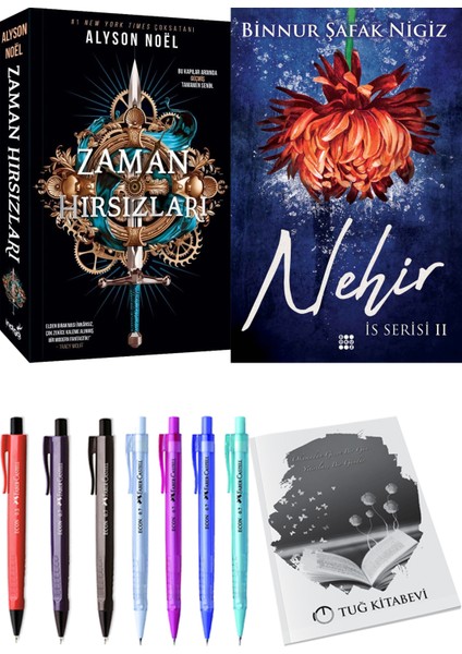 Is Serisi 2 Nehir Binnur Şafak Nigiz ve Zaman Hırsızları Alyson Noel 2li Set