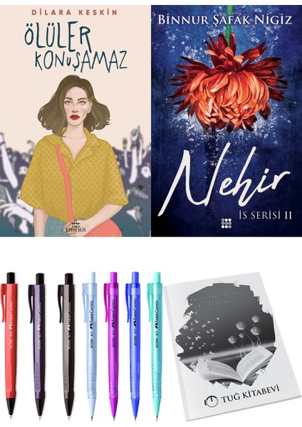 Is Serisi 2 Nehir Binnur Şafak Nigiz ve Ephesus Yayınları Ölüler Konuşamaz Dilara Keskin 2li Set