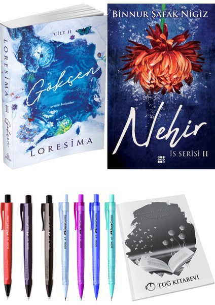 Is Serisi 2 Nehir Binnur Şafak Nigiz ve Ephesus Yayınları Gökçen 2 Loresima 2li Set
