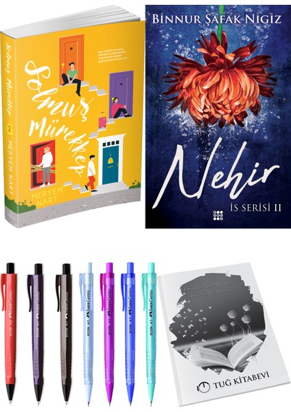 Is Serisi 2 Nehir Binnur Şafak Nigiz ve Ephesus Yayınları Solmuş Mürekkep 2 Meryem Nart 2li Set