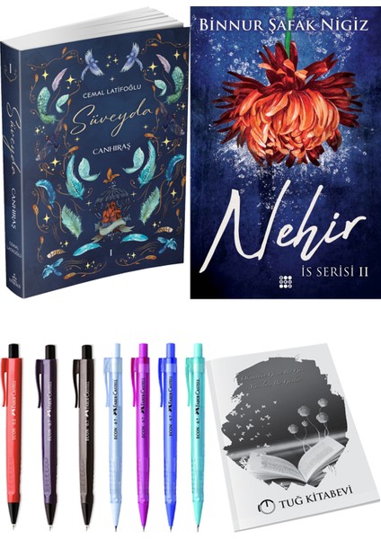 Is Serisi 2 Nehir Binnur Şafak Nigiz ve Ephesus Yayınları Süveyda 1 Canhıraş Cemal Latifoğlu 2li Set