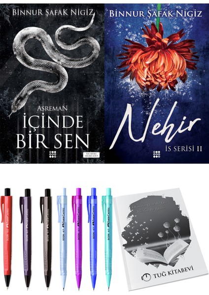 Is Serisi 2 Nehir Binnur Şafak Nigiz ve Dokuz Yayınları Içinde Bir Sen 2 Asreman Binnur Şafak Nigiz