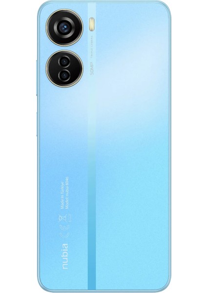 Nubia V40 Design 128 GB (4+3gb Ram) Zte Türkiye Garantili Mavi