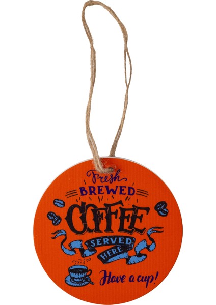Coffee Mermerit Duvar Süsü
