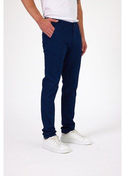 - Erkek Lacivert Likralı Slim Fit Chino Pantolon fiyatları
