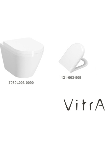 Asma Klozet 7060L003-0090, Vitra Universal Soft Klozet Kapağı 121-003-909
