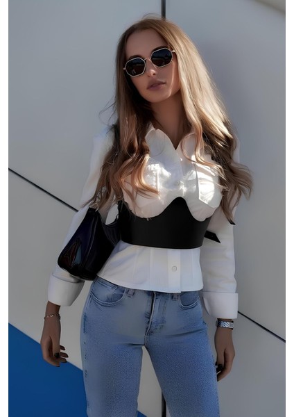 Bustiyer Kemer - Siyah - Tek Ebat modelleri