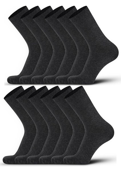 12 Çift Erkek Günlük Pamuk Çorap Koku Yapmaz Terletmez Ayağı Sıkmaz