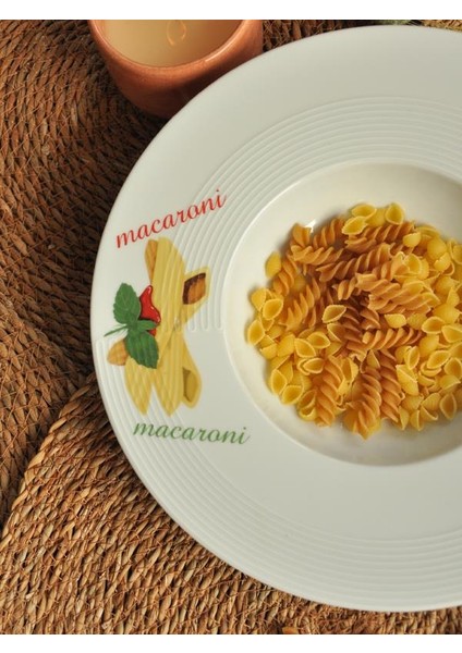 Sipahi Porselen Macaroni Tabağı 27 cm