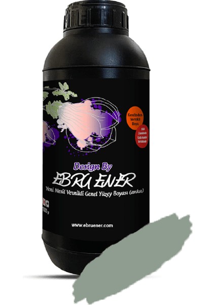 Anka Vernikli Genel Yüzey Boyası Küf Yeşili 1000 Gr.