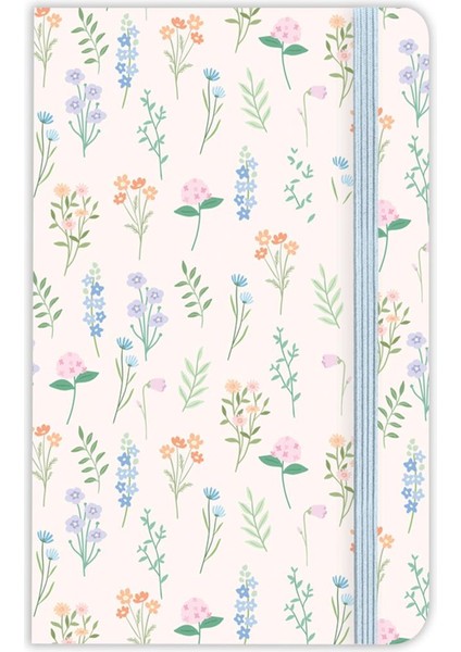 Çizgili Ciltli Doğa Defter Demet 9X14