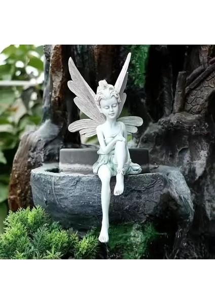 Bahçe Çiçek Peri Reçine El Sanatları Süsler Açık Hava Bahçe Dekorasyonu Heykeli Süsler (Yurt Dışından) fiyatları