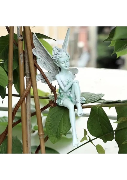 Bahçe Çiçek Peri Reçine El Sanatları Süsler Açık Hava Bahçe Dekorasyonu Heykeli Süsler (Yurt Dışından) fırsatları