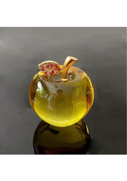 Kristal Elma Yaratıcı Hediyeler Tatil Dekorasyon El Sanatları (Yurt Dışından)