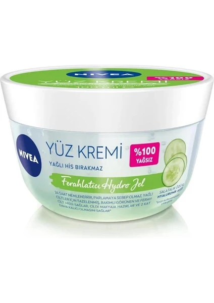 NİVEA YÜZ BAKIM FERAHLATICI HYDRO GEL YÜZ KREMİ 100 ML