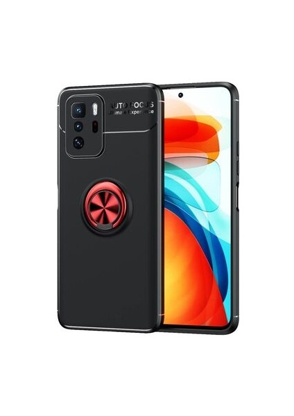 Poco X3 Gt Kılıf Yüzüklü Sağlam Esnek Ringo Silikon Kapak