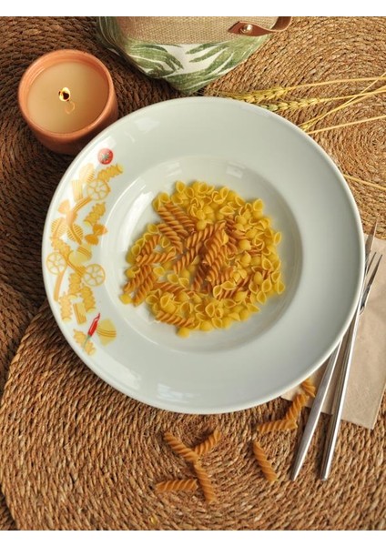 Hisar Porselen Firik Derin Makarna Tabağı 27