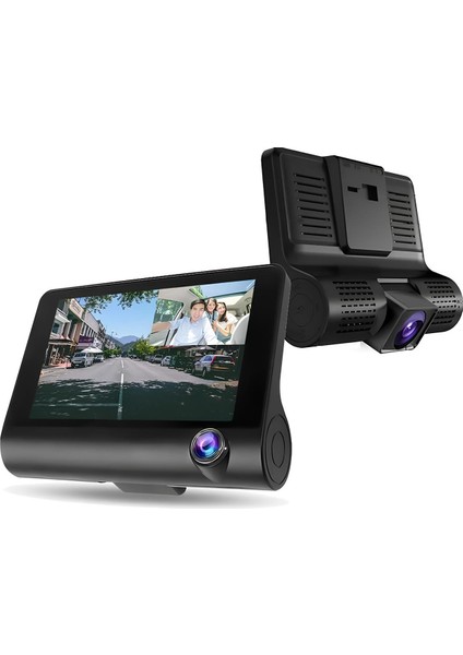 3 Kameralı Araç Seti Full Hd Wdr 170 Derece Geniş Açılı