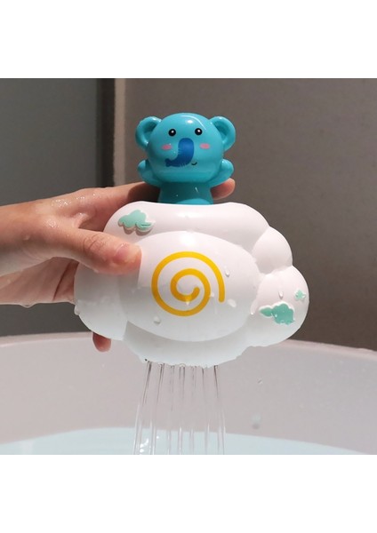 Banyo Oyuncağı Yağmurlu Bulut Ördek Yumurtası Bebek Kuluçka Su Oyuncak Çocuk Banyo Yağmurlama Spreyi (Yurt Dışından)