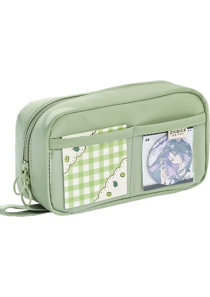 Büyük Kapasiteli Volkan Kalem Çantası Erkek Kırtasiye Kutusu Ortaokul Öğrencisi Lise Kalem Kutusu Erkek ve Kız Öğrenci Kırtasiye Çantası (Yurt Dışından)