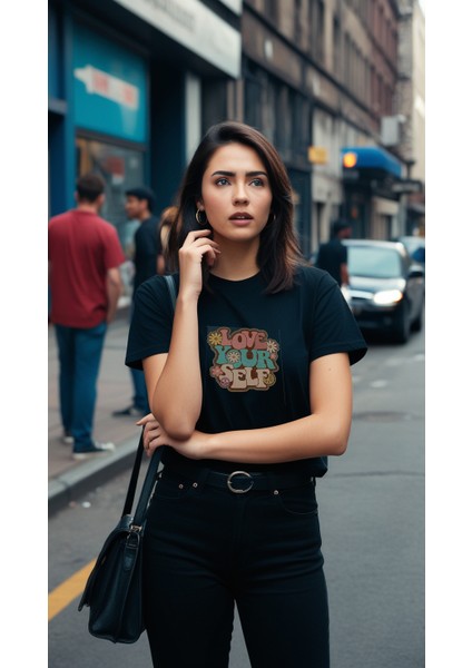 Kadın Baskılı T-Shirt Kadın Tişört fırsatları