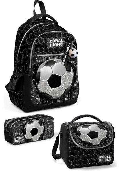 Kids Futbol Desenli 3’lü Okul Çanta Seti SET0123653