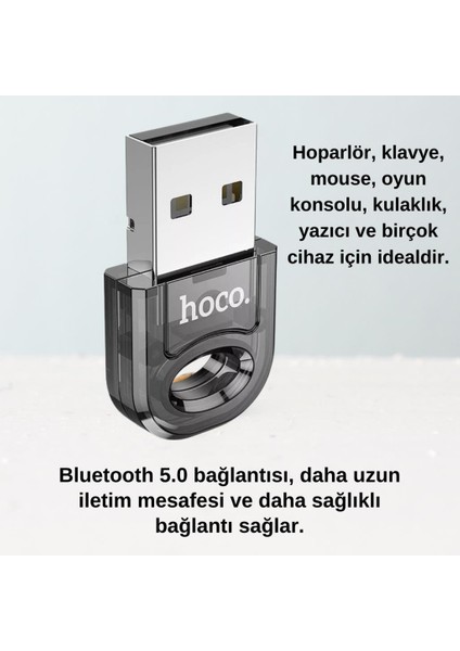 BT5.1V USB Bluetooth Adaptör, Televizyon, Bilgisayar Bluetooth Özellik ADAPTÖRÜ,20MT Mesafeli