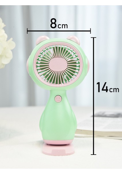Taşınabilir Mini USB Fan El Tipi ve Masaüstü Kullanım Mini Vantilatör Soğutucu 14CM Mini Fan YM88192