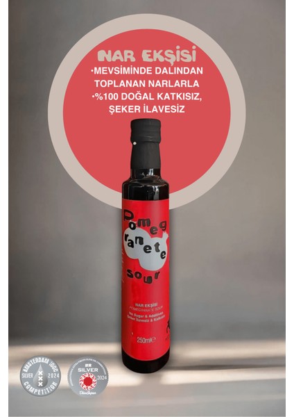 Doğal Nar Ekşisi 250 ml