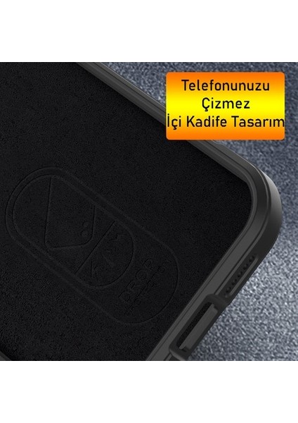 Note 13 Pro 4g Kılıf Mat Parmak Izi Yapmaz Elden Kaydırmaz Içi Kadife Kamera Korumalı Silikon indirimleri