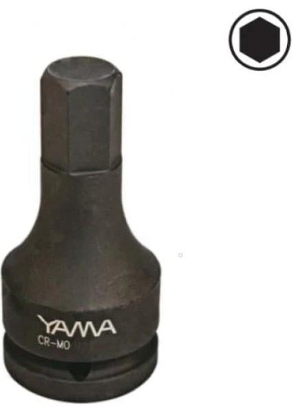 10 Mm. 1/2" Havalı Lokmalı Allen Uç YAHLA1210
