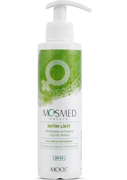 pH 4.2 Intim Tuzsuz Sülfatsız Likit 200 Ml. (KADIN)