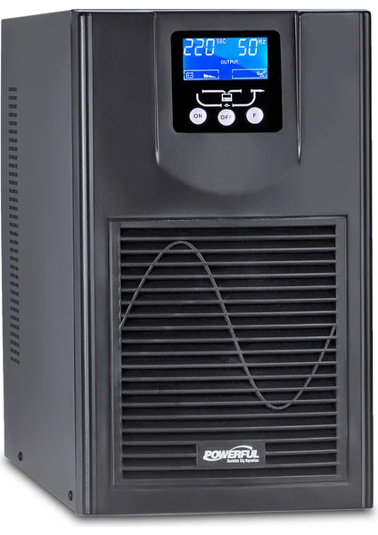 PSE-1102 2KVA / 2 Kva / 2000 VA Online Ups Kesintisiz Güç Kaynağı 4*12V 7Ah Akülü