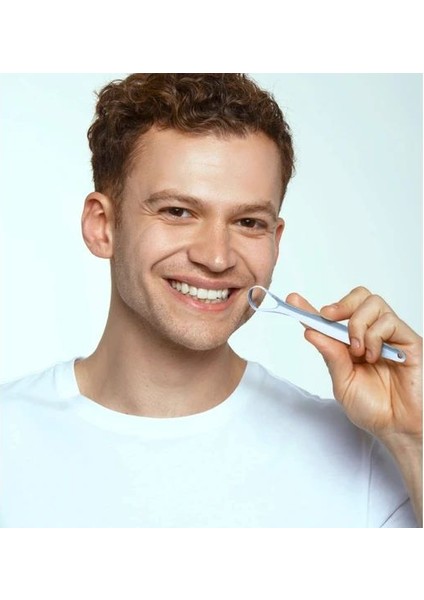 Metal Dil Sıyırıcı Temizleme Aparatı Yoga Dil Kazıma Çubuğu Temizleyici 1-Adet fiyatları