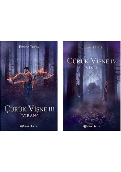 Çürük Vişne 3: Viran - Çürük Vişne 4: Viata - 2 Kitap - Emine Tavuz