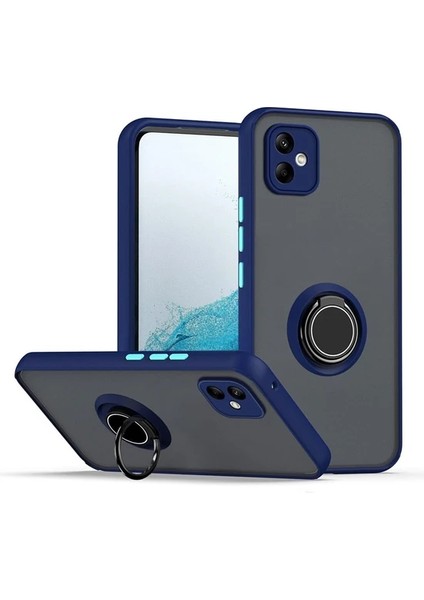 Samsung Galaxy A05 Kılıf Montreal Yüzüklü Mat Kapak
