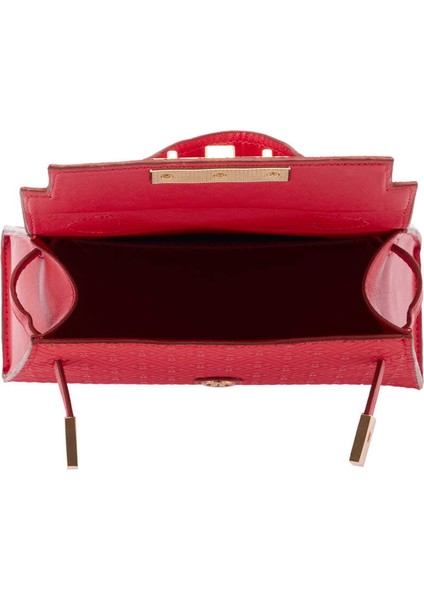 Kırmızı Print Kadın Abiye Çanta - S24Y1PR09147-S4R fırsatları
