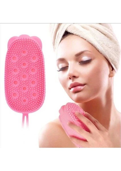 Banyo Vücut Duş Süngeri Sihirli Vücut Ölü Deri Sabunluk Vücut Masaj Peeling Fırçası