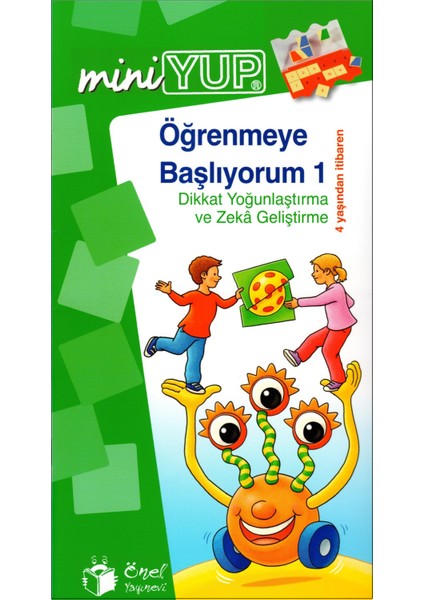 Miniyup 4-6 Yaş Öğrenmeyi Öğreniyorum Eğitim Seti