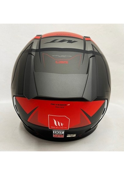 mt Kask mt Revenge 2 Hatax B5 Mat Şeffaf Vizörlü V14B