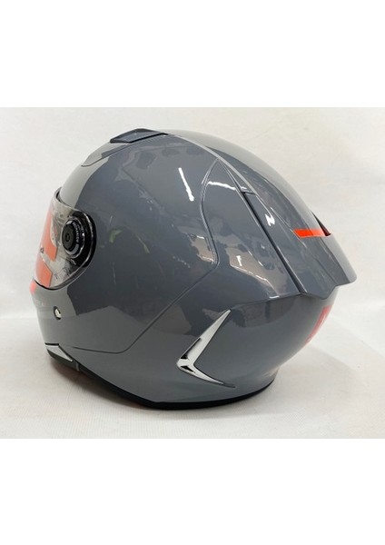 Kask mt Revenge 2 Parlak Gri A12 Şeffaf Vizörlü V14B fiyatları
