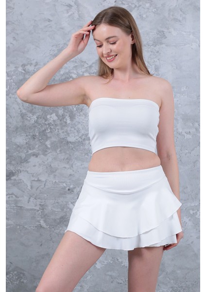 Kadın Siyah Mini Spor Şort Etek fiyatları