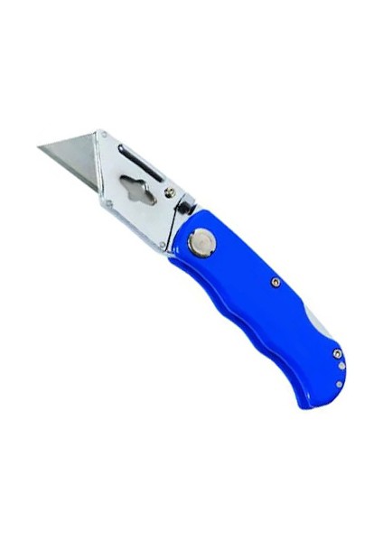 Fixman Freed Katlanır Halı Maket Bıçağı Falçata + 5 Yedek Bıçak