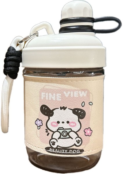 Sevimli Su Bardağı Karikatür Yüksek Görünümlü Kız Içme Bardağı (Yurt Dışından)