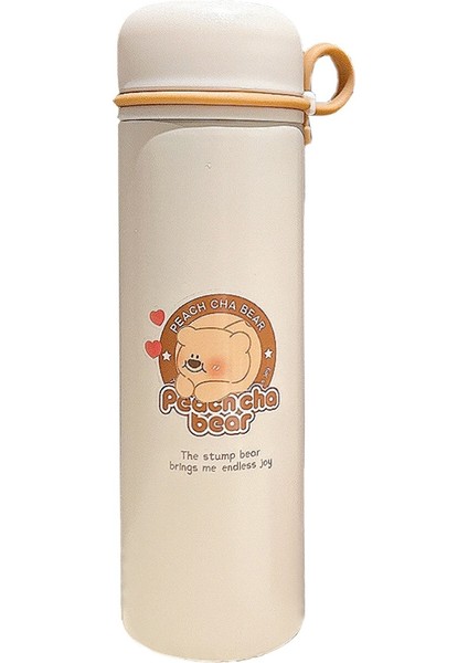 Ayı Termos Kızlar Için Sevimli Küçük Taşınabilir Cep Su Bardağı (Yurt Dışından)