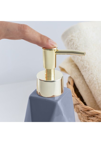3203 Seramik Sıvı Sabunluk - Tezgah Üstü Banyo Mutfak Lavabo Sabunluğu - 250 cc fiyatları