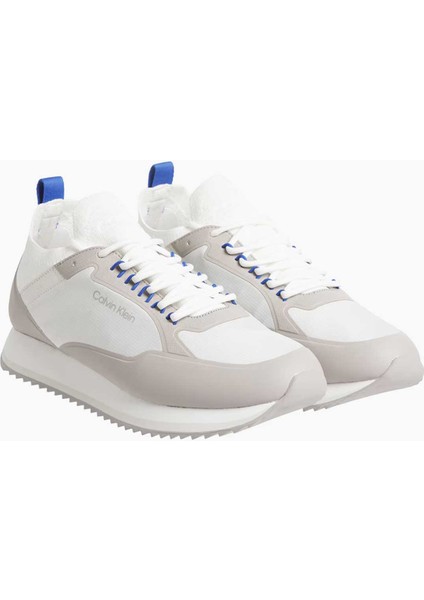Nylon Lace Up Sneakers