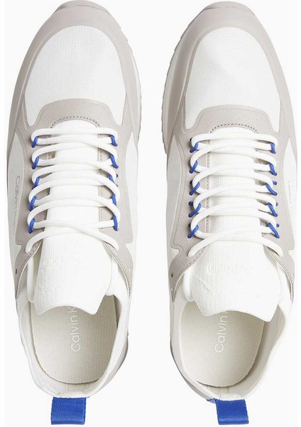 Nylon Lace Up Sneakers