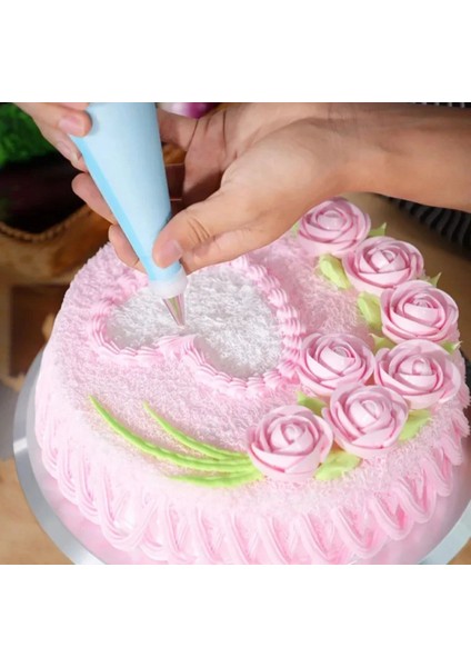 Pratik Çok Kullanışlı 24 Parça Pasta Malzeme Seti Paslanmaz Çelik Kremşanti Ucu indirimleri