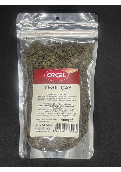 Yeşil Çay 100GR.